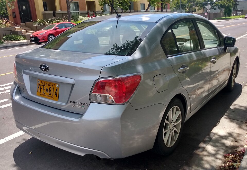 2014 Subaru Impreza pzev AWD from Alaska