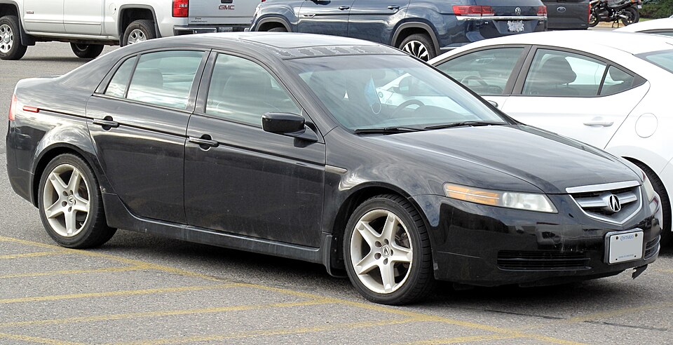 2005 Acura TL in Nighthawk Black Pearl, Front Right, 06-17-2022