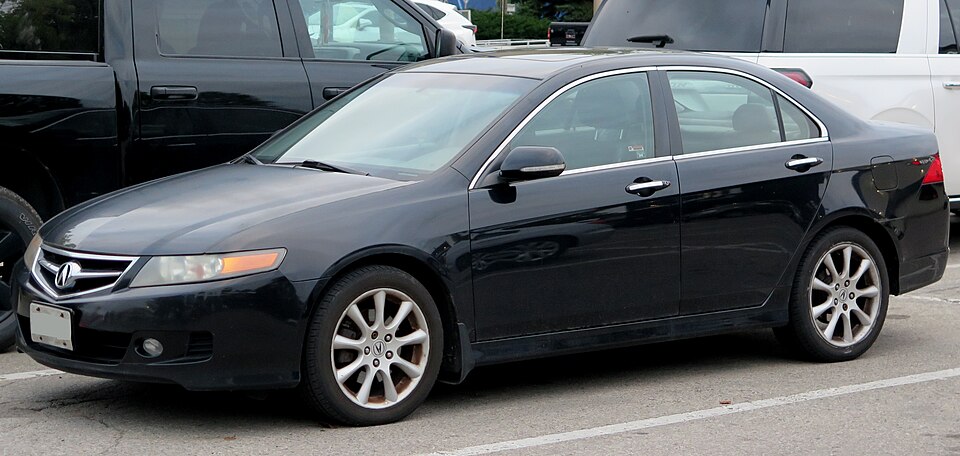 2006 Acura TSX in Nighthawk Black Pearl, Front Left, 09-05-2022