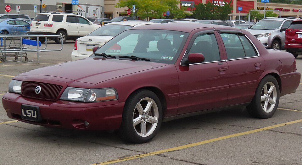 2004 Mercury Marauder, front left, 09-06-2022