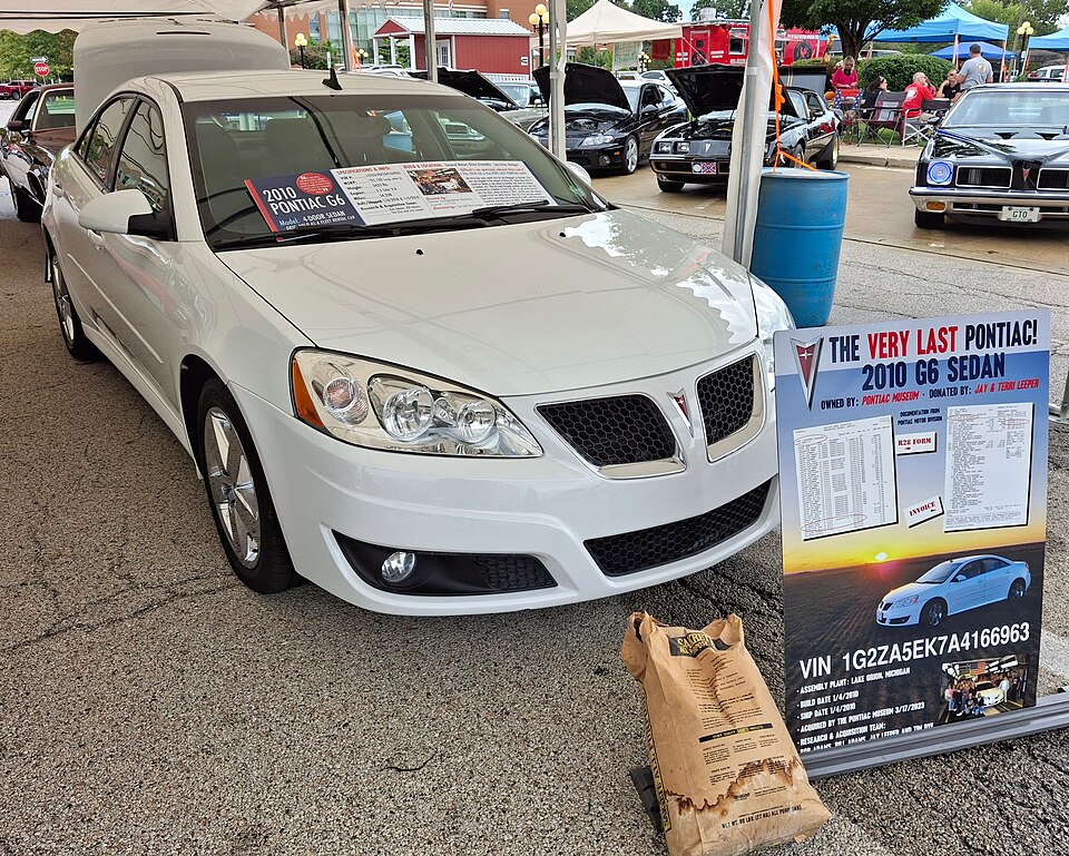 2010 Pontiac G6 4-Door Sedan, 15th Annual All Pontiac Car Show 2026-09-20