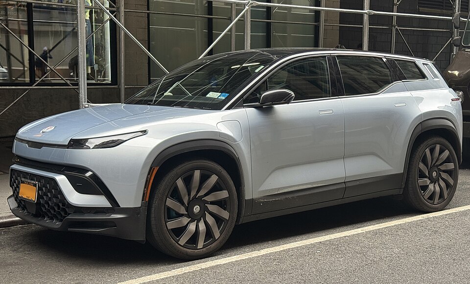 2023 Fisker Ocean One in Marine Layer (rideshare), front left