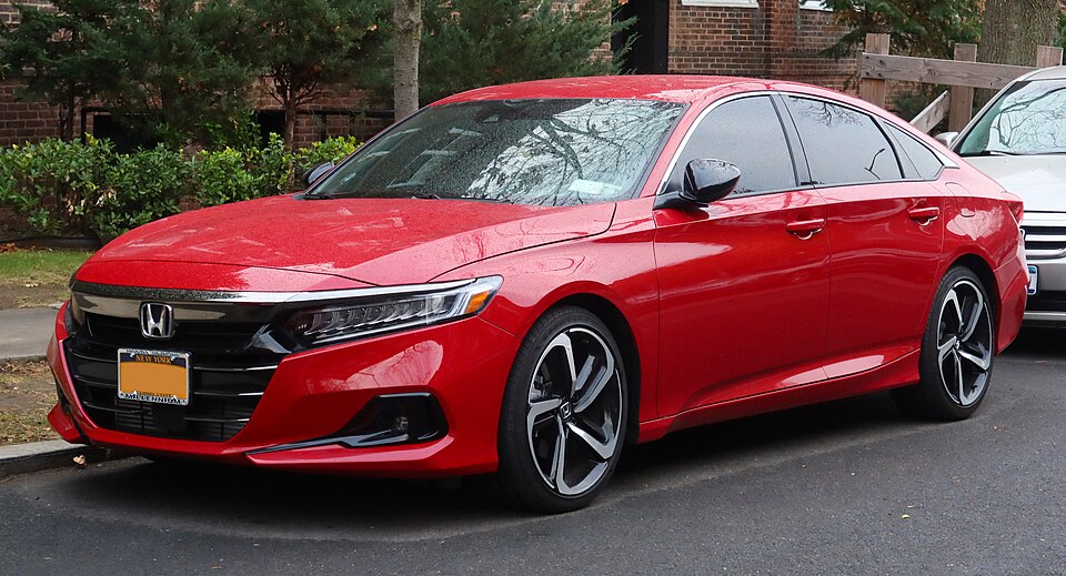2021 Honda Accord Sport (facelift), front 11.30.21