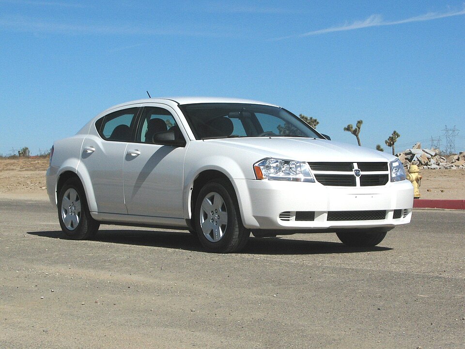 2008 Dodge Avenger sedan -- NHTSA 01