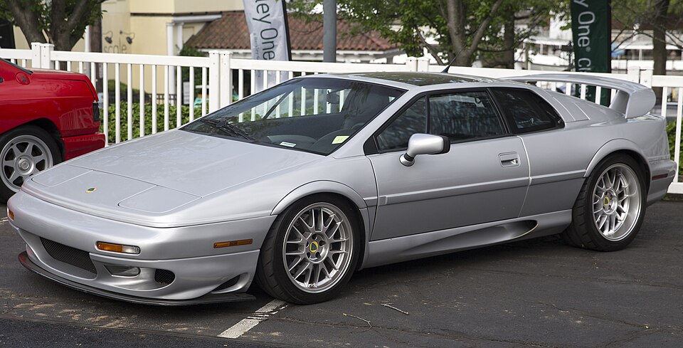 2003 Lotus Esprit V8 in Arctic Silver Metallic, front left