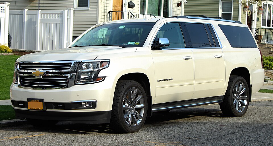 2015 Chevrolet Suburban 1500 LTZ, front 4.18.19