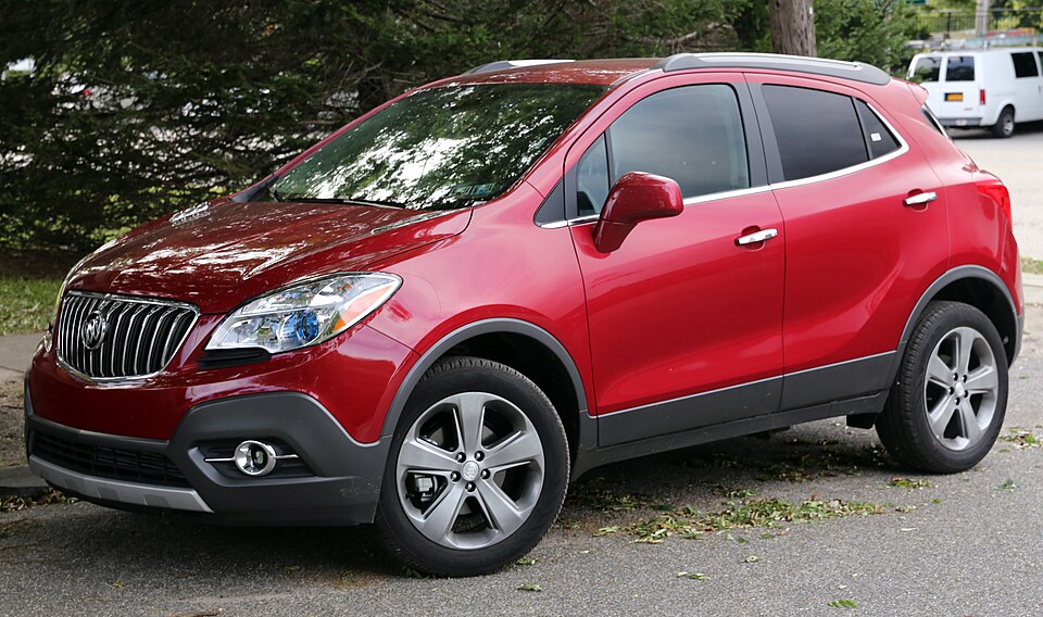 2013 Buick Encore, dk red, front left