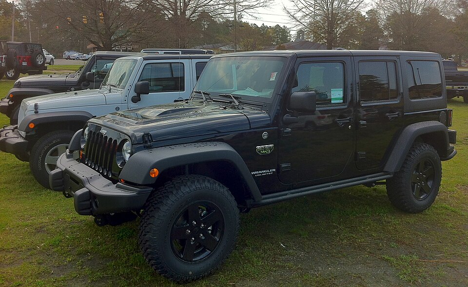 2012 Jeep Wrangler JK Unlimited Call of Duty MW3 version in NC