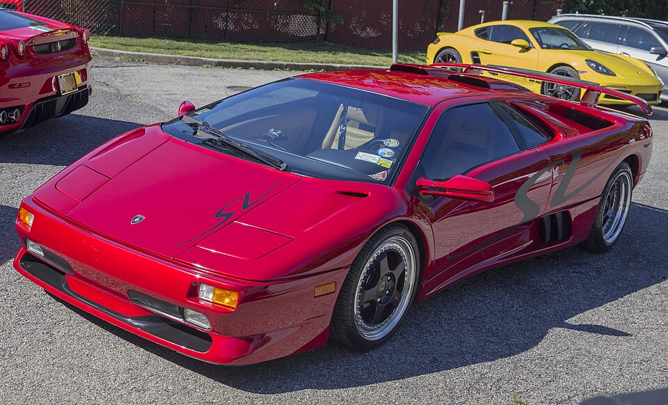 1998 Lamborghini Diablo SV Monterey Edition no.5, front left