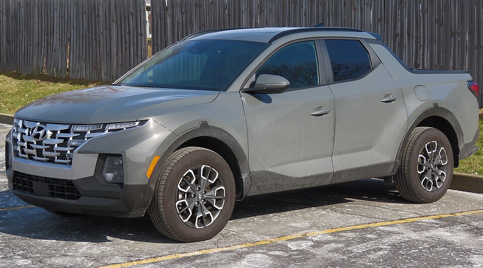 2023 Hyundai Santa Cruz SEL Premium, front left, 02-05-2022