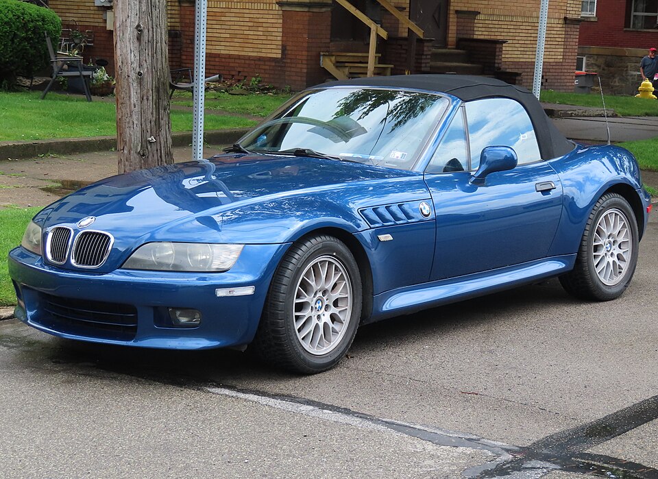 2000 BMW Z3 2.8 roadster, front left, 06-14-2025
