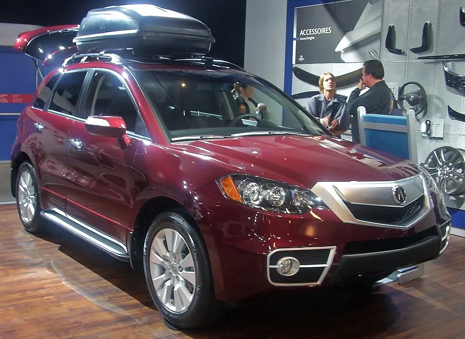'10 Acura RDX (MIAS '10), photographed in Canada