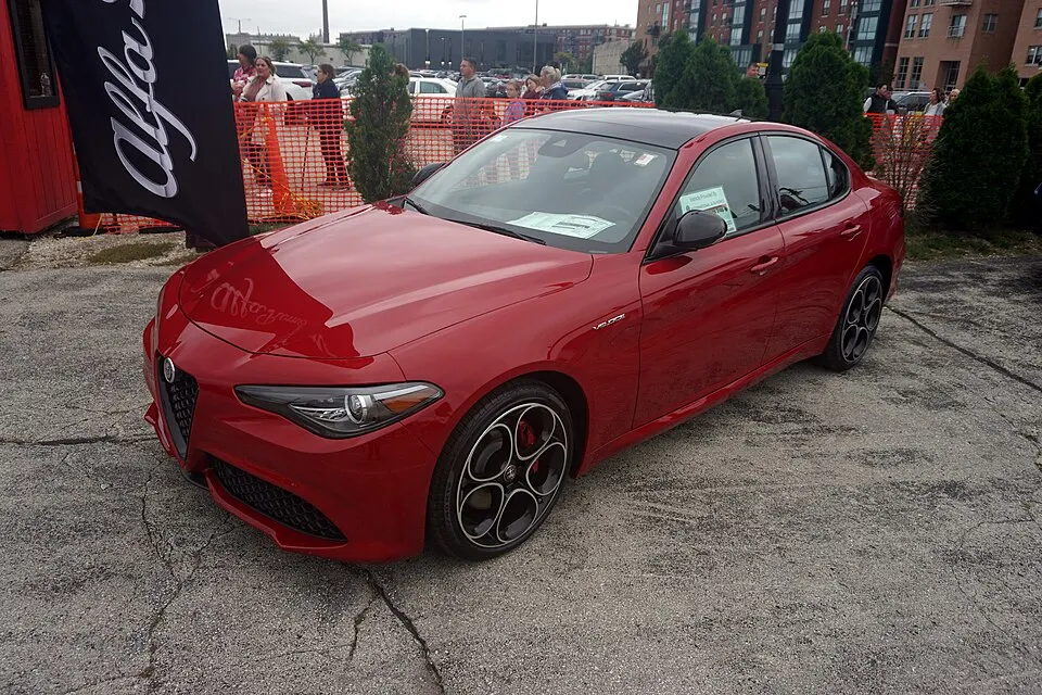 Festa Italiana 2022 15 (2023 Alfa Romeo Giulia Veloce AWD), photographed in United States