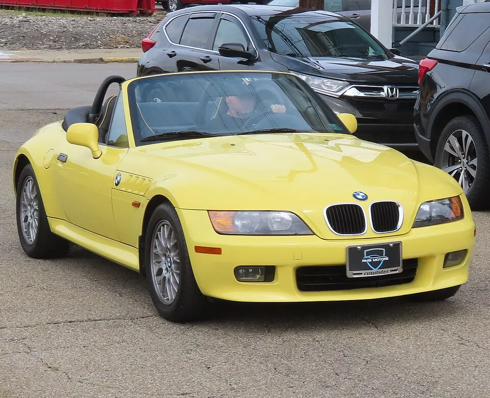1998 BMW Z3 2.8, front right, 09-12-2026, photographed in United States