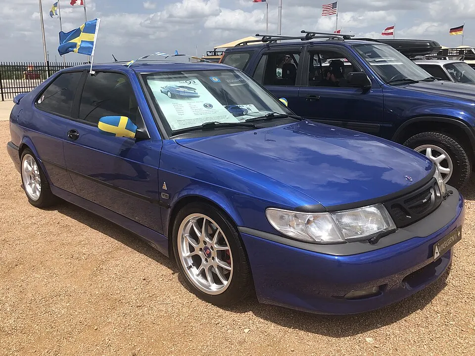 1999 Saab 9-3 Viggen, photographed in United States