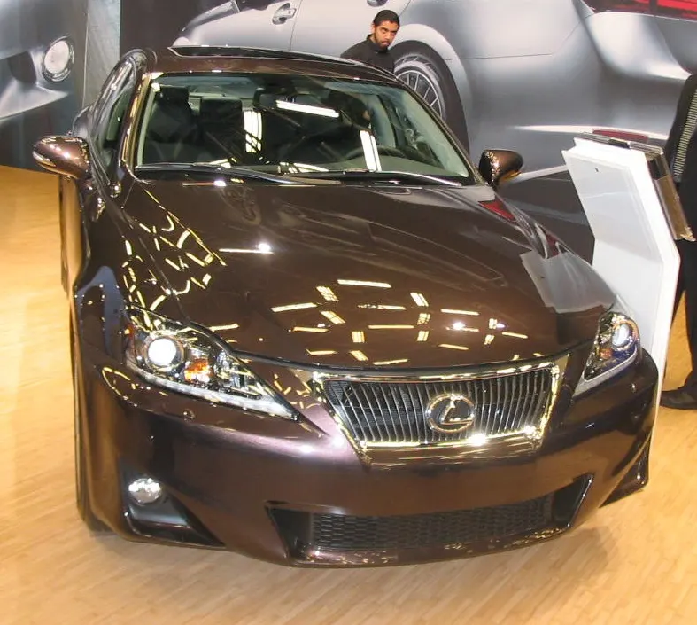 '12 Lexus IS 250 (MIAS '12), photographed in Canada