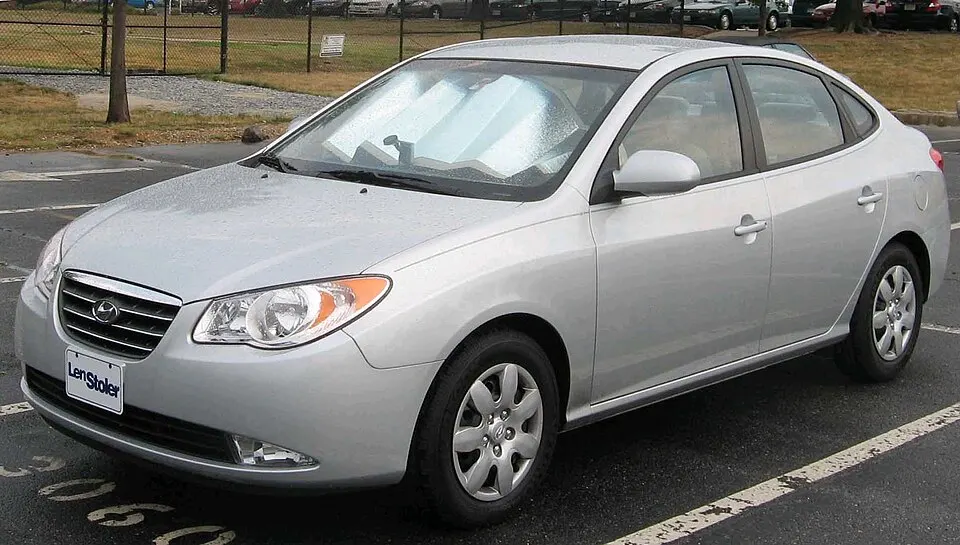 2007 Hyundai Elantra, photographed in United States