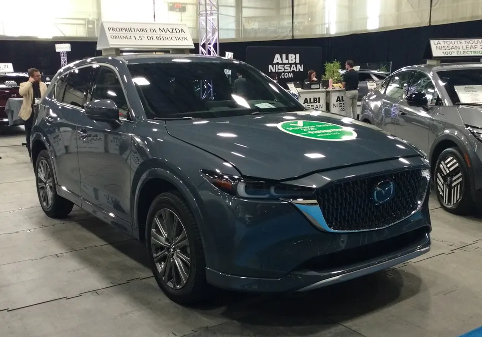 2025 Mazda CX-5, photographed in Canada
