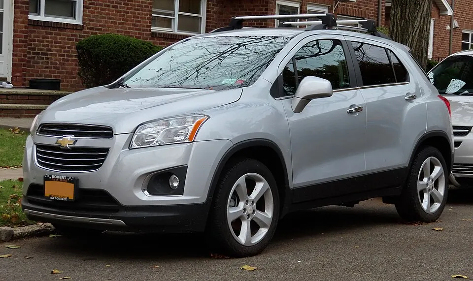 2016 Chevrolet Trax LTZ, front 11.22.19, photographed in United States