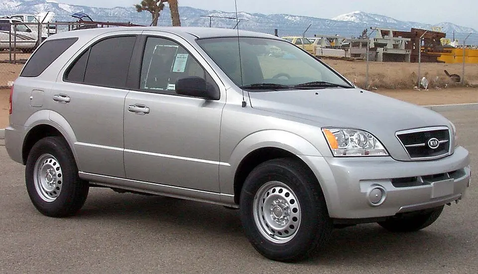 2003 Kia Sorento LX -- NHTSA, photographed in United States