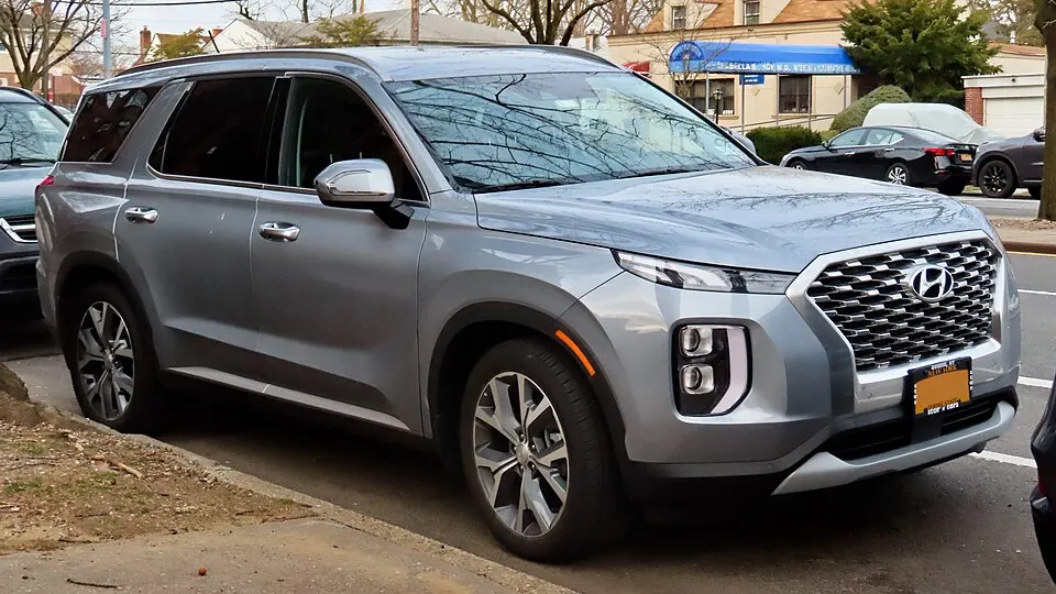 2020 Hyundai Palisade SEL, front 3.2.20, photographed in United States