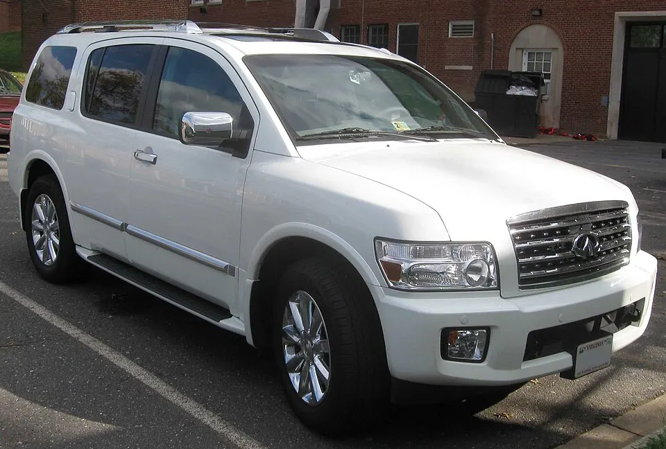 2008 Infiniti QX56, photographed in United States