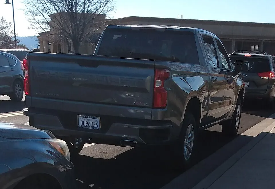 2021 Chevrolet Silverado 1500 RST, photographed in United States