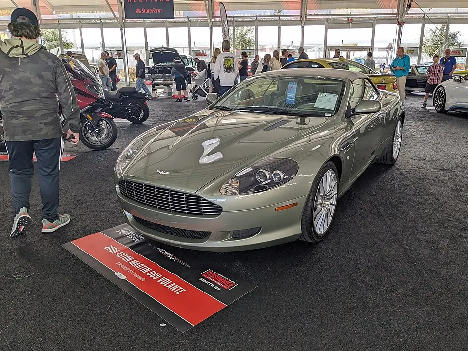2006 Aston Martin DB9 Volante, Mecum Auctions Kissimmee 2024, photographed in United States