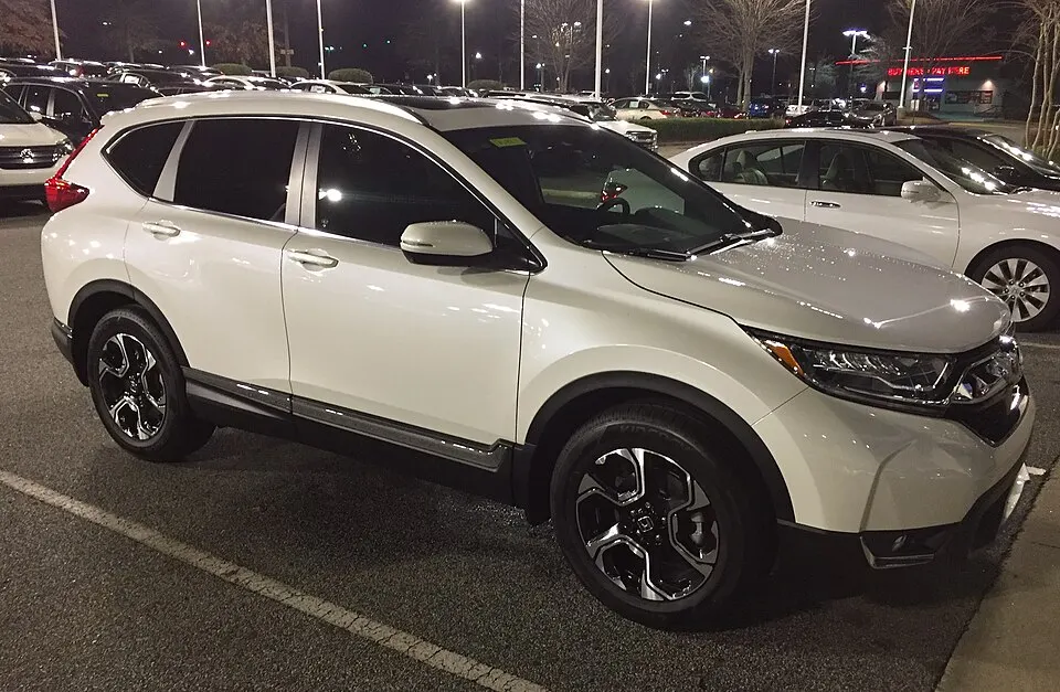 2017 Honda CR-V Touring, photographed in United States