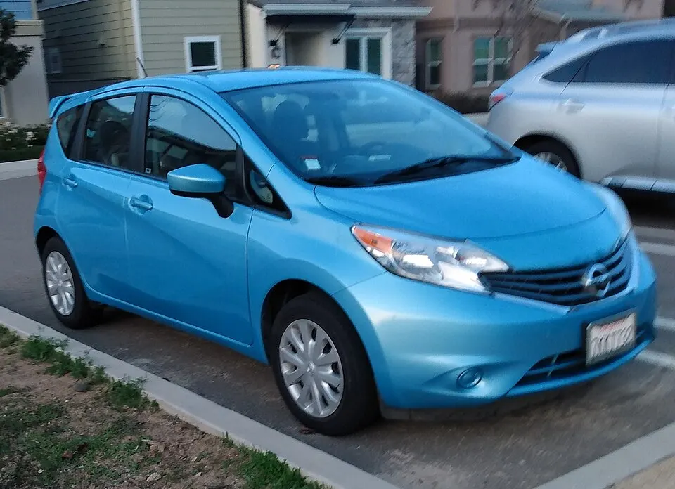 2014 Nissan Versa Note, photographed in United States