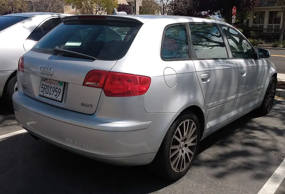 2007 Audi A3 2.0T, photographed in United States