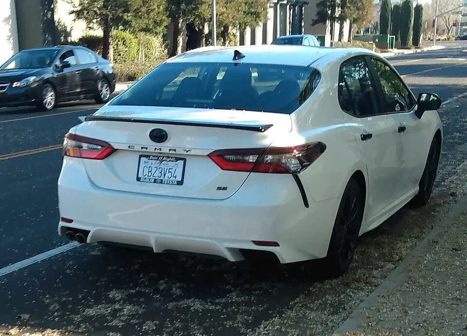 2022 Toyota Camry SE, photographed in United States