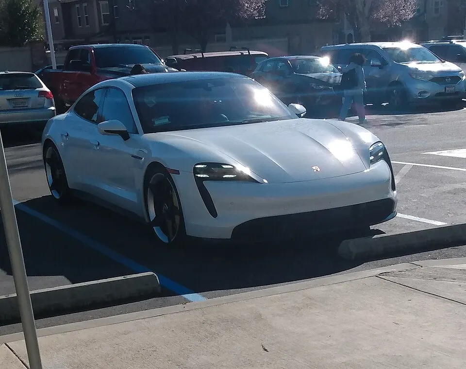 2020 Porsche Taycan Turbo S, photographed in United States