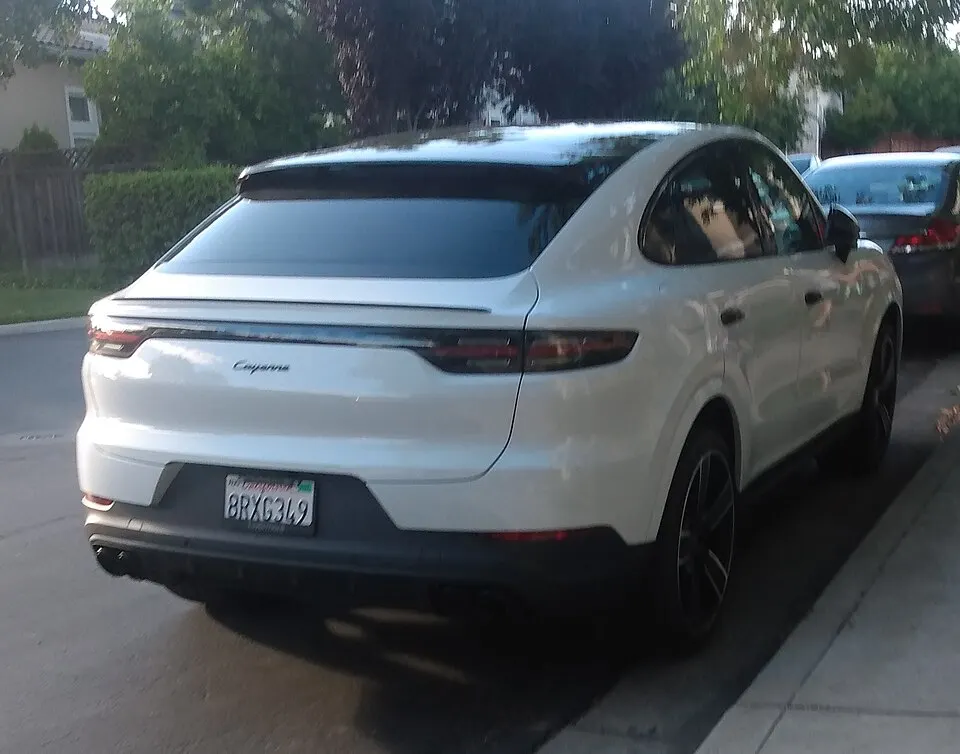 2021 Porsche Cayenne Coupe, photographed in United States