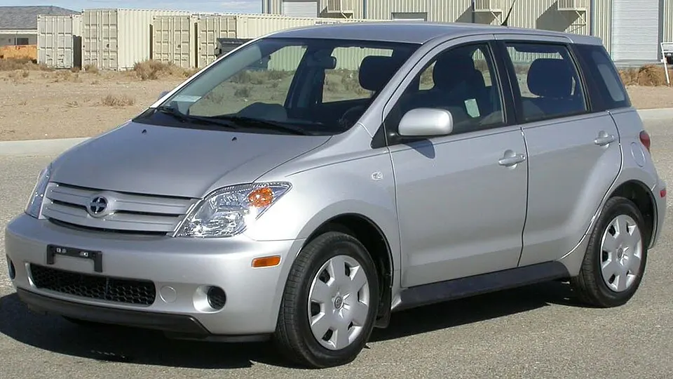 2004 Scion xA -- NHTSA, photographed in United States