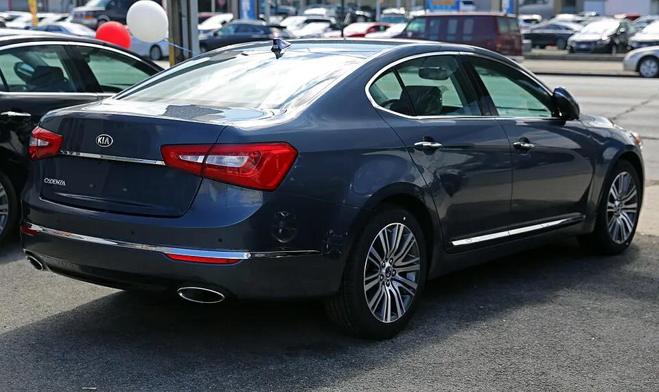 2014 Kia Cadenza in LIC, photographed in United States