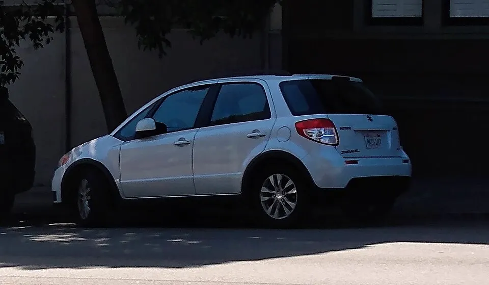 2013 Suzuki SX4 Premium, photographed in United States