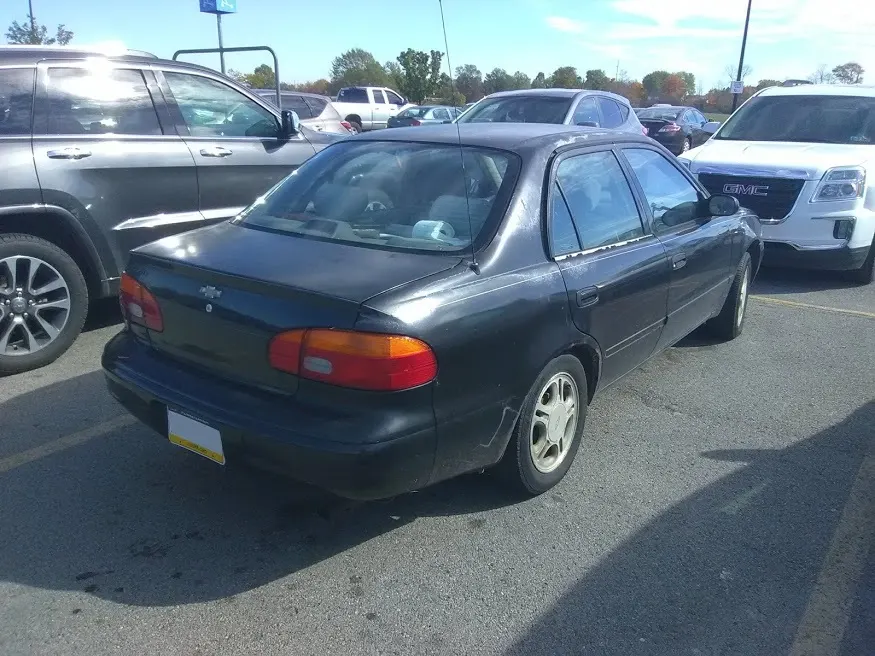 1998 Chevrolet Prizm 2, photographed in United States