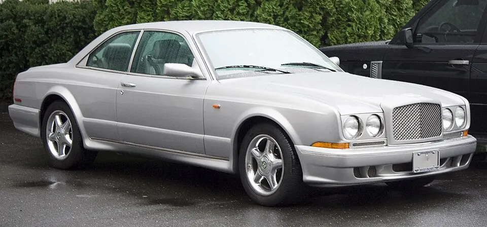 2000 Bentley Continental R, photographed in United States
