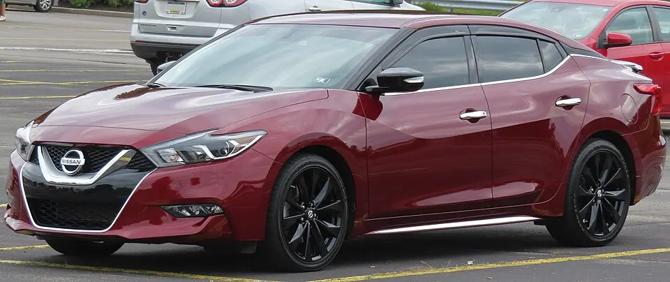 2017 Nissan Maxima SR Midnight Edition, photographed in United States