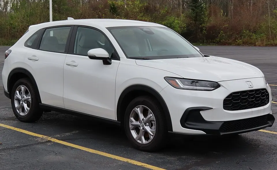 2023 Honda HR-V LX AWD, front right, 11-13-2022, photographed in United States