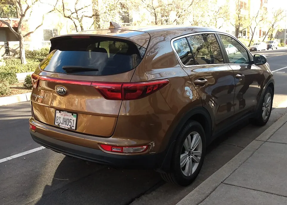 2017 Kia Sportage SX Turbo, photographed in United States