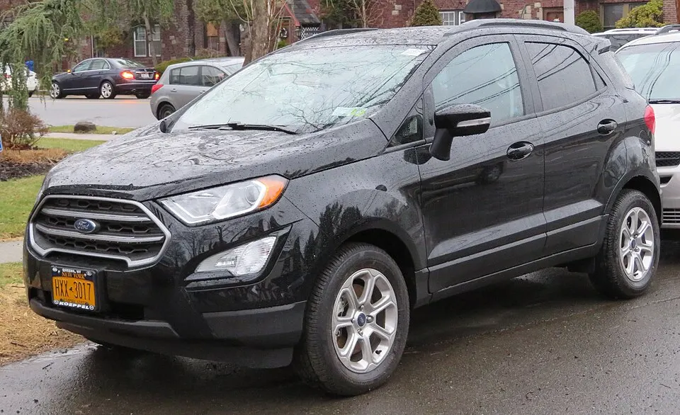 2018 Ford EcoSport front 2.24.18, photographed in United States