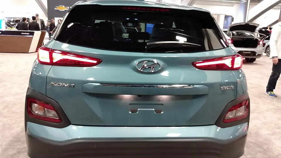2019 Hyundai Kona Electric, photographed in United States