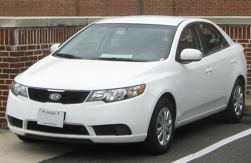 2010 Kia Forte EX -- 09-08-2009, photographed in United States