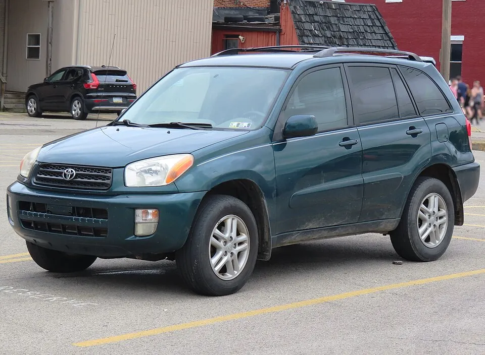 2003 Toyota RAV4 L, front left, 06-15-2025, photographed in United States