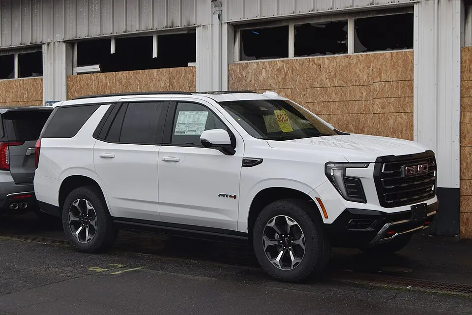 2025 GMC Yukon AT4 Facelift, photographed in United States