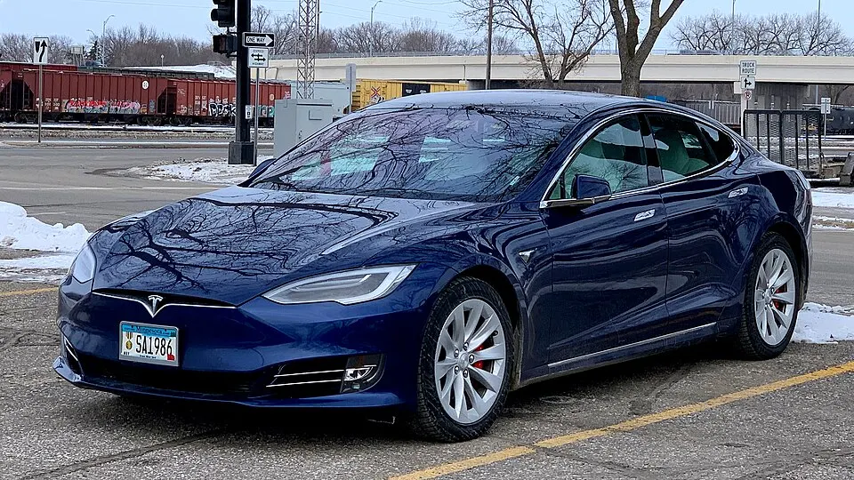 2019 Tesla Model S 100D (United States), photographed in United States