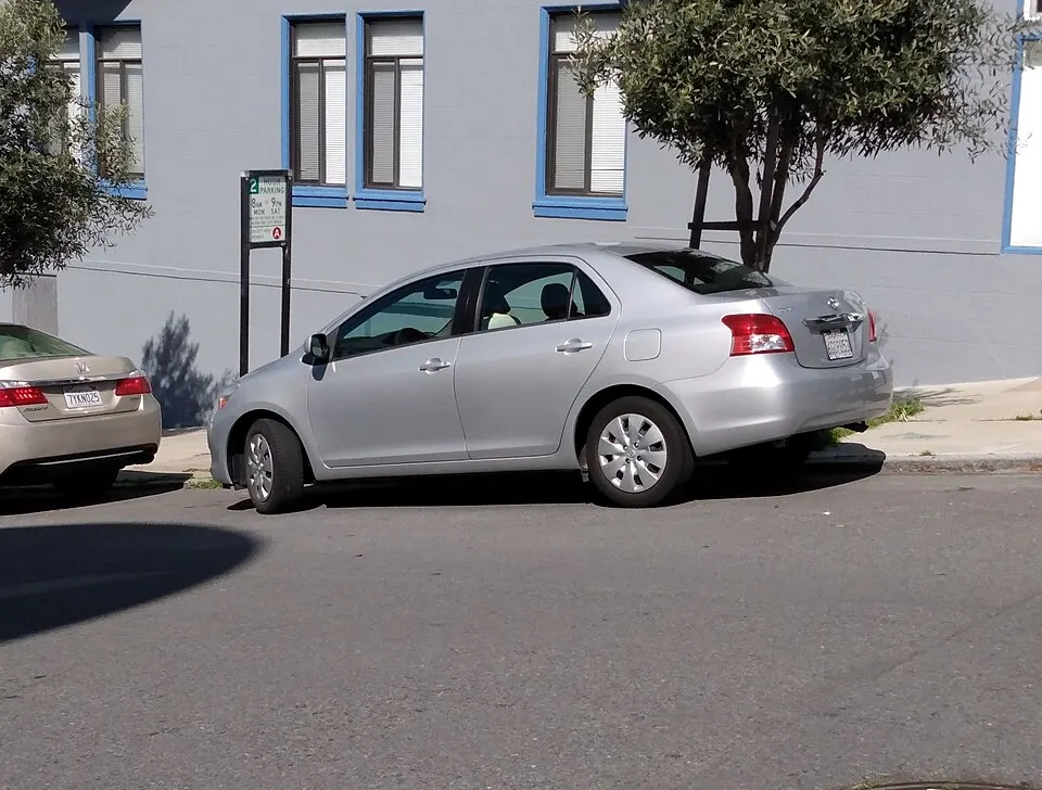 2009 Toyota Yaris, photographed in United States