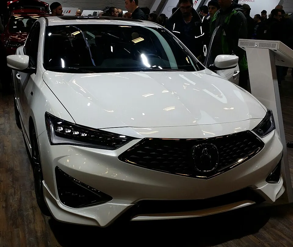 2019 Acura ILX A-Spec (SIAM 2019), photographed in Canada